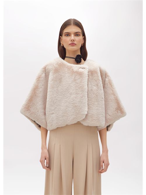Cappa in faux fur BLUGIRL BLUMARINE | PF5006T0300/14300
